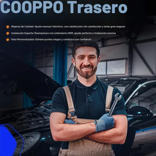 Vista 8 de ECCPP Espejos Laterales del Conductor, Espejos Retrovisores Izquierdos Compatibles con Ford E-150 E-250 2003-2013 Ford E-350 E-450 Super Duty E-450