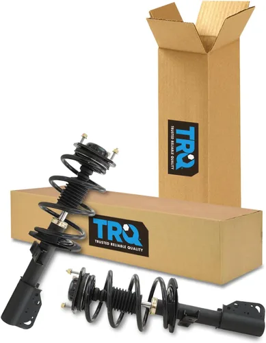 Vista 94 de TRQ - Conjunto de puntal delantero y resorte helicoidal (lados del conductor y del pasajero), para auto