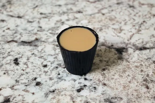 Vista 8 de Lang's Chocolates Vasos de chupito de chocolate negro - Chocolate Kosher sin lácteos - Taza de postre sin gluten - Grandes vasos de chupito