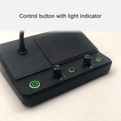 Vista 6 de Sistema de intercomunicación de altavoz de ventana, sistema de intercomunicación de doble vía, contracomunicación antiinterferencias para negocios
