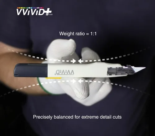 Vista 7 de VViViD + Cuchilla utilitaria multiusos balanceada de precisión retráctil premium (1 pieza)