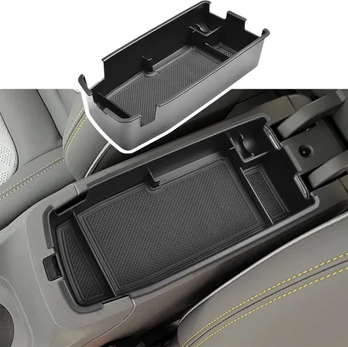 Vista 8 de EDBETOS Bandeja Organizadora de Consola Central Compatible con Chevy Bolt EUV Bolt EV Accesorios 2022-2023 Almacenamiento Interior de Reposabrazos