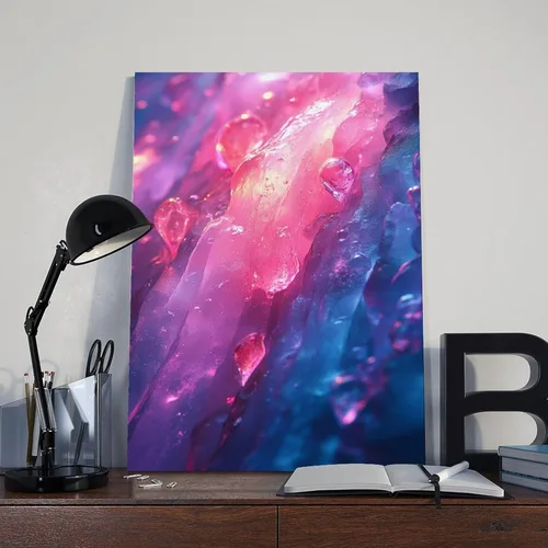 Vista 9 de Original Cyberpunk Vaporwave Digital Art, Neon Synthwave Poster, Futuristic Aesthetic Wall Print, Unique Urban Home Decor Canvas Posters Wall Art