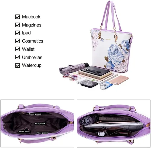 Vista 5 de 2E-youth - Bolsas y carteras de diseño para mujer, bolso de hombro, bolsa de mano