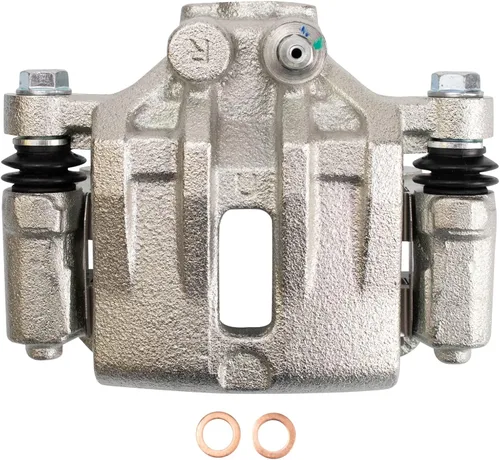 Vista 302 de TRQ Pinza de freno delantera izquierda con soporte lado del pasajero compatible con Ford Expedition Lincoln Navigator 2003-2006