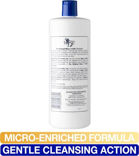 Vista 6 de Mane 'n Tail El kit de 3 piezas incluye champú de 32 onzas, acondicionador de 32 onzas, desenredante de 16 onzas