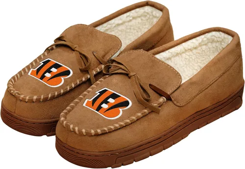Vista 50 de FOCO Mens NFL Team Logo Moccasin Slippers