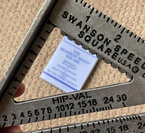 Vista 6 de Swanson Tool Co S0101 - Escuadra rápida de 7 pulgadas, azul