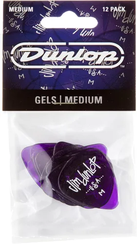 Vista 4 de Dunlop 486PMD Gels™, morado, mediano, paquete de 12/para jugador