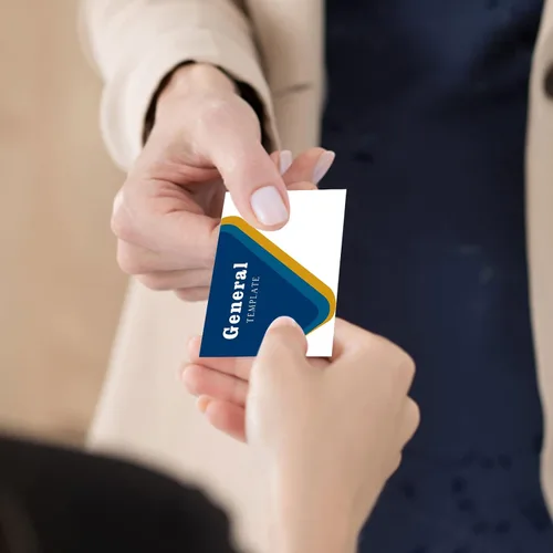 Vista 6 de Tarjetas de visita personalizadas personalizadas con logotipo, código QR, tarjetas de servicio de limpieza personalizadas, 100