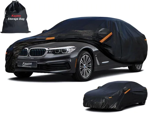Vista 41 de Kayme Funda para Automóvil Impermeable para Todo Clima para Automóviles, Ajuste Universal para Sedán/Deportivos/Cupé Compatible con Mazda Miata MX5