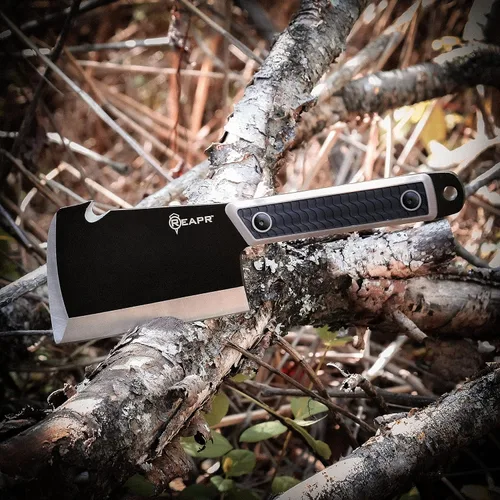 Vista 9 de Reapr 11016 Versa Cleavr, cuchillo de carnicero para cortar carne, cuchillo de cuchilla para verduras, hacha táctica, cuchillo de supervivencia