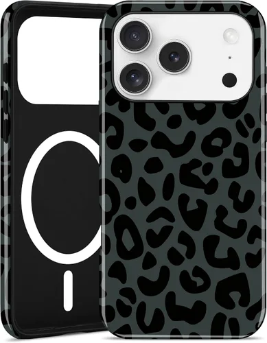Vista 440 de Jusy Funda compatible con MagSafe con estampado de caparazón de tortuga marrón para iPhone 7/8/SE, cubierta protectora de TPU suave magnética