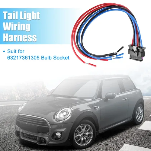 Vista 2 de X AUTOHAUX Arnés de cableado de luz trasera para Mini Cooper F55 F56 F57 63217361305
