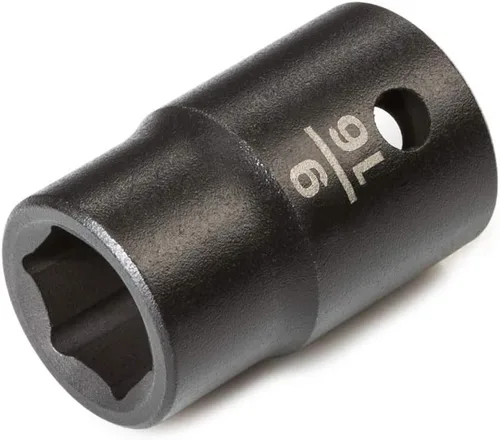 Vista 100 de TEKTON SID23112 Dado de impacto profundo de 6 puntos de 15/32 pulgada (12 mm) impulsor de 1/2 pulgada