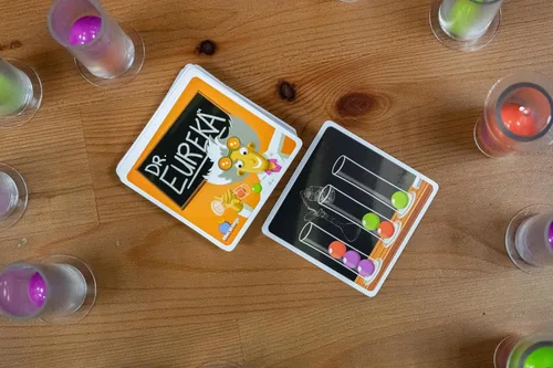 Vista 3 de Juego de mesa de ciencia y lógica Blue Orange Games (idioma español no garantizado), Dr Eureka, Multicolor
