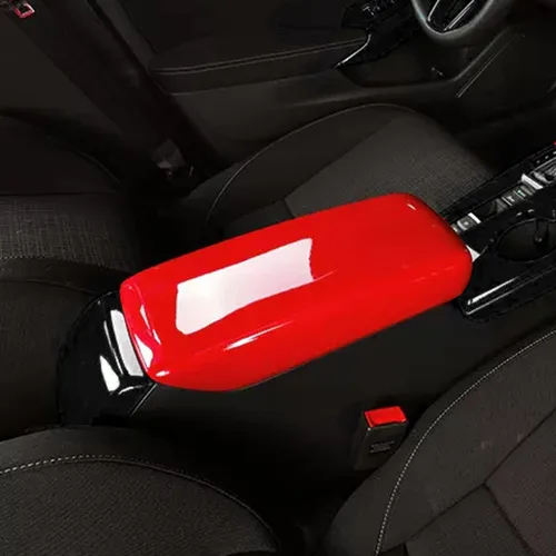 Vista 3 de Funda para reposabrazos de consola central adecuada para Honda Civic de 11 generación 2023 2022, accesorios ABS antiarañazos, caja