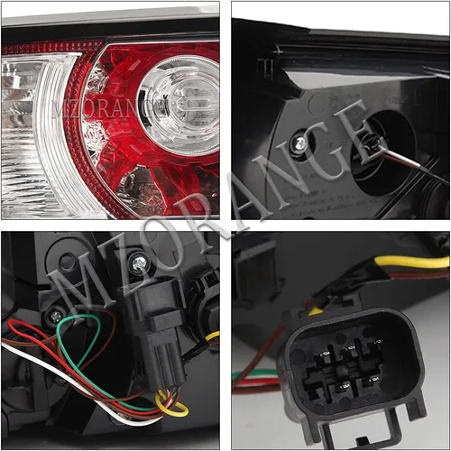 Vista 5 de MZORANGE Luz trasera luz trasera freno indicador luces de advertencia para Land Rover Evoque para Range Rover Evoque 2011 2012 2013 2014 2015