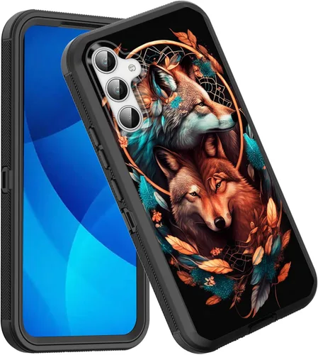 Vista 108 de Funda para Galaxy A14 5G, a prueba de golpes, 3 capas, protección de cuerpo completo, resistente, de alto impacto, para Samsung Galaxy A14 5G de 6.6