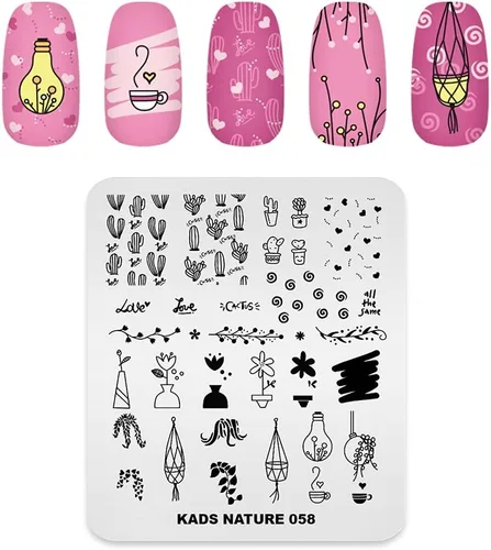 Vista 12 de Placa de estampación de uñas de acero inoxidable Plantilla de placas de uñas de esmalte de uñas estampado de estilo chino Antigüedad Imagen
