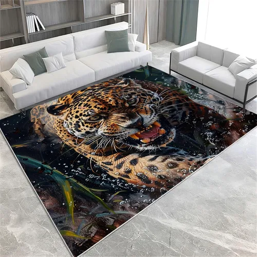 Vista 11 de Generic Alfombra lavable a máquina, alfombra Samurai para sala de estar, antideslizante, 2 x 3, alfombras oblongas para dormitorio, cocina, pasillo