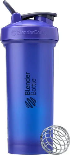 Vista 21 de BlenderBottle Classic V2 - Botella mezcladora perfecta para batidos de proteínas y preentrenamiento, 20 onzas, color negro