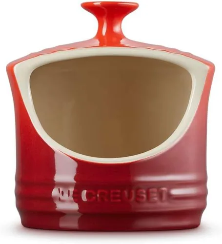 Vista 3 de Le Creuset Alcachofa de sal de gres, 10 onzas., Cerise