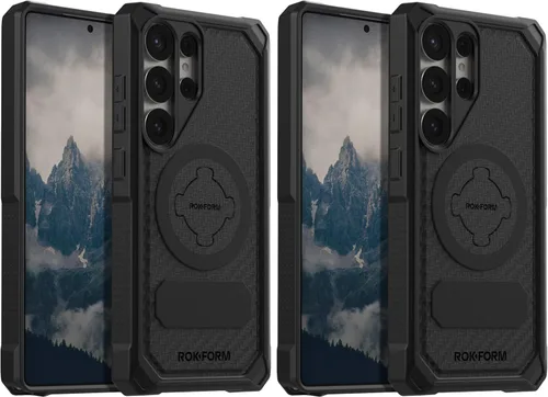 Vista 9 de Rokform - Funda para Galaxy S23, Serie Resistente, Carcasa Magnética con Bloqueo de Giro, Funda Blindada Probada contra Caídas (Negro)