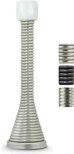 Vista 21 de Jack N' Drill - Tope de puerta de resorte (3 lb/) (paquete de 7) con 3 topes de puerta de bisagra Topes de puerta Flexi resistentes para la parte