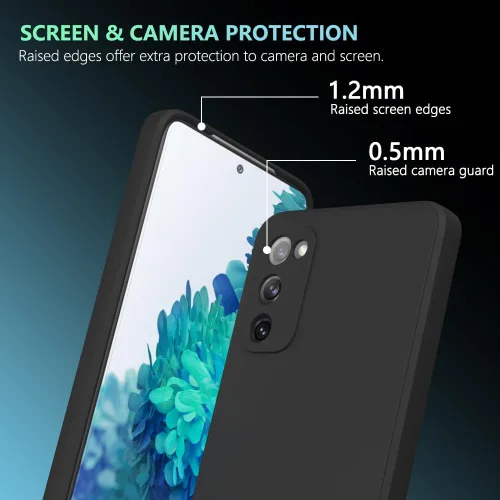 Vista 533 de Funda para Samsung Galaxy Note 8, color negro, resistente a los arañazos con tacto suave, delgada funda delgada para Samsung Galaxy Note 8