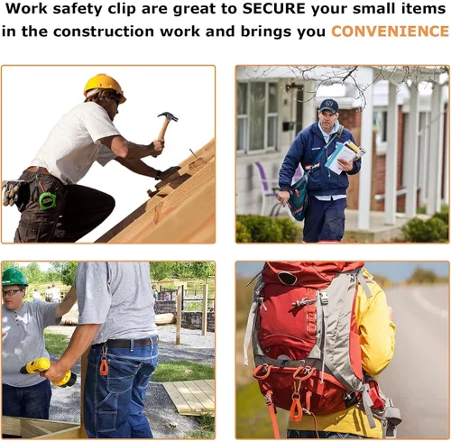 Vista 7 de Glove Clips for Work Glove Holders, Glove Holder Clip Gloves Clip for Construction