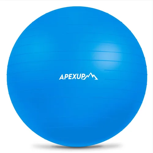 APEXUP Pelota de Yoga Pelota de Ejercicio Antideslizante Resistente para Fitness, Equilibrio y Entrenamiento del Core