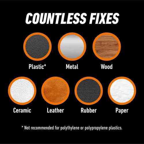 Vista 3 de Gorilla Super Glue Gel XL, pegamento transparente, 25 gramos (paquete de 2) - Todo propósito y configuración rápida para proyectos y reparaciones