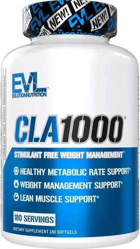 Vista 7 de Evlution Píldoras CLA de ácido linoleico conjugado, píldoras de dieta CLA de 1000 mg para apoyar la pérdida de peso, quema de grasa, músculo magro
