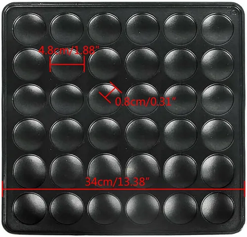 Vista 7 de Mini panqueques para mini panqueques holandeses de doble placa de 110 V, panqueque eléctrico comercial para restaurante y uso doméstico