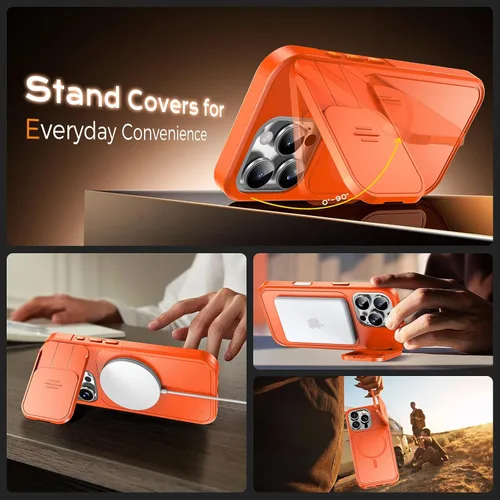 Vista 277 de TOCOL Funda para iPhone 11, compatible con Magsafe, protección completa de cámara, imanes integrados, protección contra caídas, funda translúcida