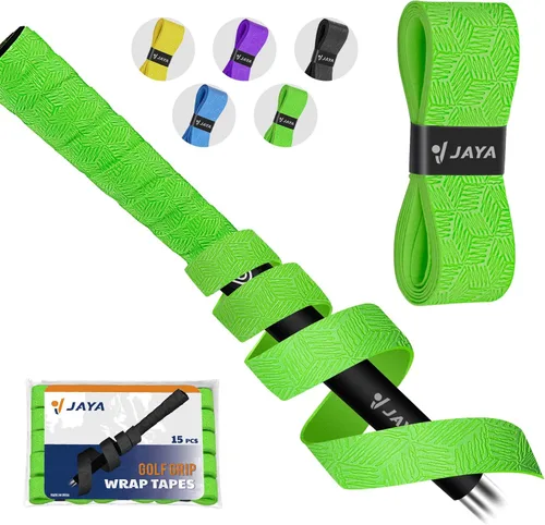 Vista 14 de JAYA Golf Grip Wrapping Tape – Regrip Your Clubs in 1 Minute, PU Overgrip, No Solvent Needed, 3 or 15 Pack