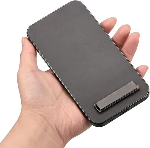 Vista 5 de uxcell Soporte para teléfono celular, paquete de 2 soportes de escritorio horizontales y verticales, soporte magnético plegable para teléfono