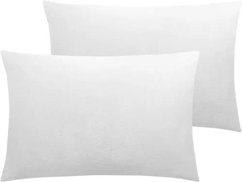 Vista 92 de NTBAY 1 paquete de funda de almohada corporal de terciopelo con cremallera, súper suave y acogedora, funda de almohada larga de franela mullida