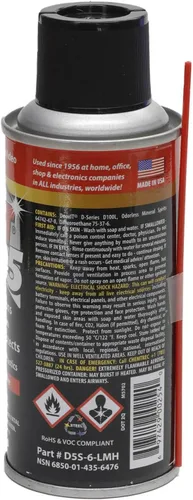 Vista 3 de CAIG DeoxIT Spray Limpiador de contacto Solución al 5% 5 onzas Paquete de 2