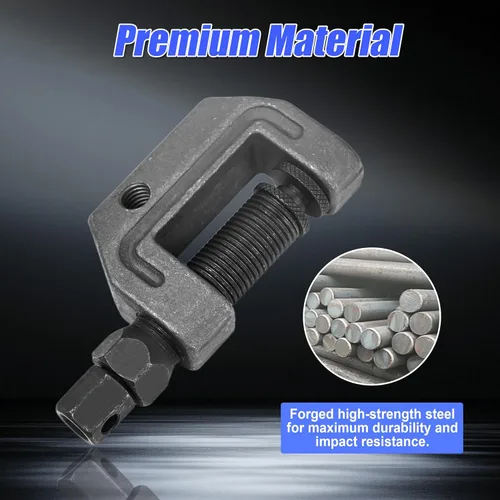 Vista 5 de Kit de herramientas para romper cadenas de motocicleta, juego de 14 piezas, cortador de cadena, herramienta de extracción de eslabones y prensa