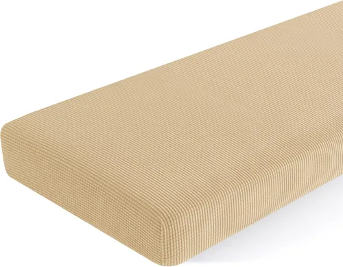 Vista 47 de SUBRTEX Funda Deslizable para Sofá RV de Múltiples Asientos Fundas Protectoras Loveseat Elástica Duradera Sofá Spandex Elástico Protector de Muebles