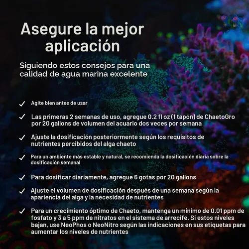 Vista 7 de Brightwell Aquatics Fertilizante líquido Chaeto Gro para Chaetomorpha, 2L