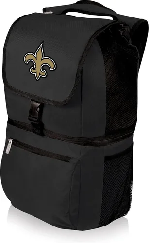 Vista 11 de Picnic TIME NFL Zuma Mochila Enfriadora, Mochila Enfriadora Suave, Enfriador de Almuerzo Negro