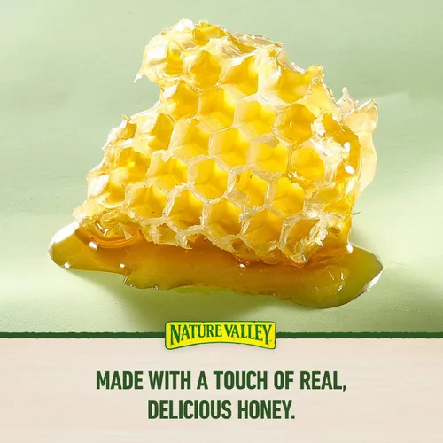 Vista 4 de Nature Valley Barras de granola crujiente Avena y miel - 98 barras de 2 bolsas de barra de 49 unidades - 1.49 oz