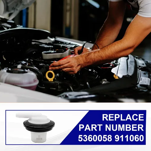 Vista 6 de Válvula de ventilación de tanque de combustible con kit de sello de ojal, compatible con modelos Jeep Cherokee, Grand Cherokee, Comanche y Wrangler