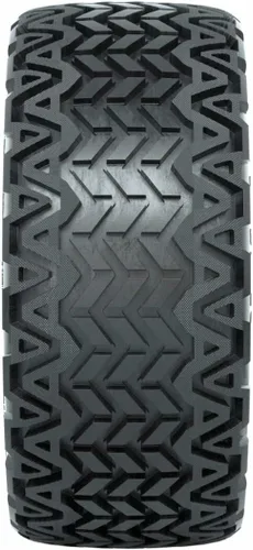 Vista 6 de GTW Combo de ruedas y neumáticos para carrito de golf de 14 pulgadas GTW Helix negro mate/ruedas mecanizadas en neumáticos Predator todo terreno