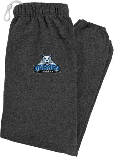 Vista 63 de LOGOVISION Pantalones deportivos para hombre con logotipo primario colegiado colección jaspeado carbón