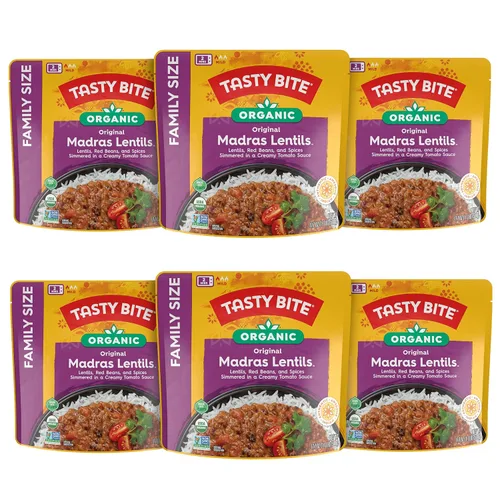 Vista 7 de Tasty Bite - Channa Masala, comida hindú, platillo listo para comer, para meter al microondas, 10 onzas (6 unidades)