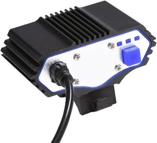 Vista 8 de Dioche Faro LED, lámpara frontal súper brillante 3600LM para ciclismo al aire libre de la noche